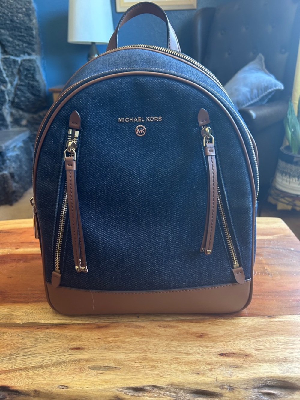 Michael kors - Medium Backpack. Used!